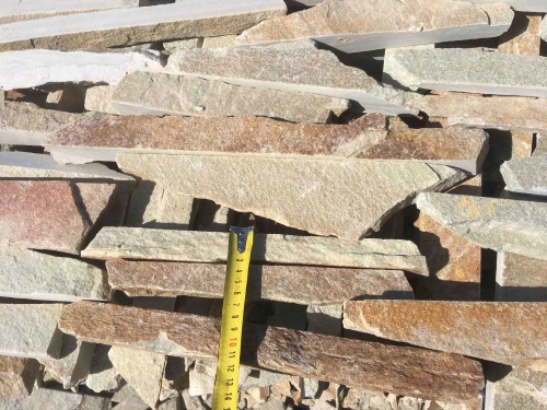 Горбушка златолит золотистый для облицовки купить в Орехово-Зуевом