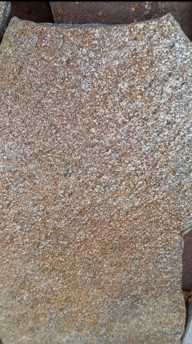 Плитняк златолит серебристый для цоколя, отмостки купить в Орехово-Зуевом