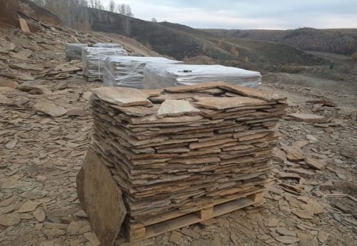 Плитняк кора дерева для цоколя, отмостки купить в Орехово-Зуевом